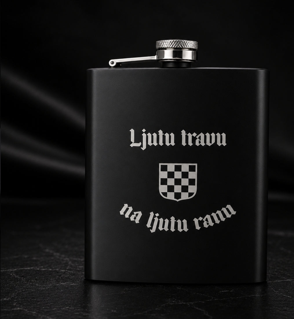Flache Trinkflasche MPT